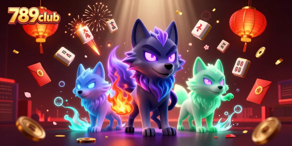 Experience thrilling gameplay at 789club with shadow wolves and vibrant casino themes.