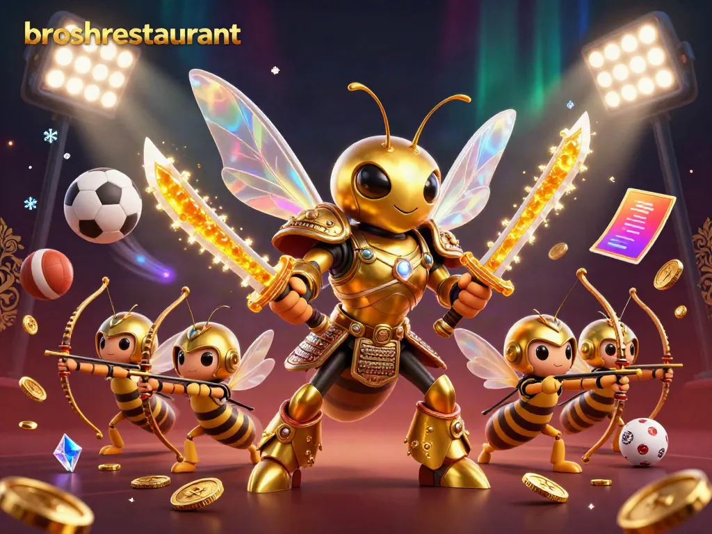Engage in exciting sports betting with BroshRestaurant’s captivating 3D illustration.